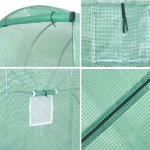 Tunel Foliowy Ogrodowy Szklarnia 4x2,5x2m Folia 10m UV-4 Premium LEAN 10
