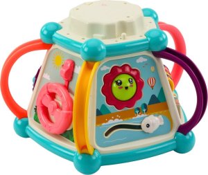LeanToys Multifunkcyjna Kostka Edukacyjna Sorter 7w1 Światła Dźwięki LEAN Toys 2