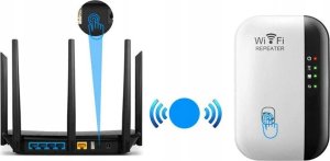 WZMACNIACZ SYGNAŁU WIFI PROSTOKĄTNY W01 9