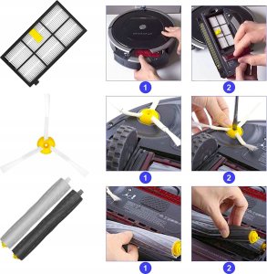 AKCESORIA DO ODKURZACZY ROOMBA XM-10 9