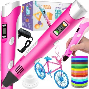 DŁUGOPIS 3D RÓŻOWY 3D PEN 100 1