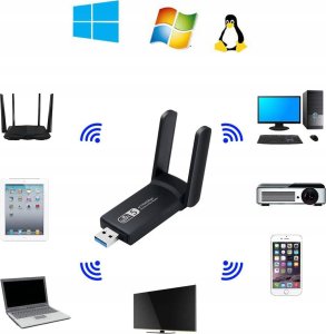 ADAPTER WIFI 1300Mbps WD-4605AC 11