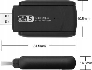 ADAPTER WIFI 1300Mbps WD-4605AC 12