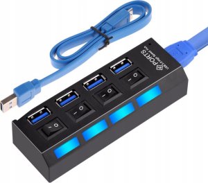 HUB USB 3.0 ROZDZIELACZ 4 PORTY CQT-308 4