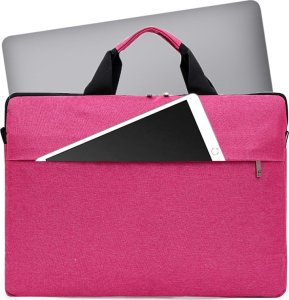 ETUI NA LAPTOPA Z UCHWYTAMI BPC-15 RÓŻOWE 1