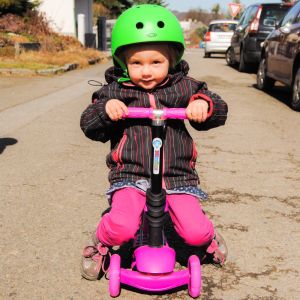 Worker Kask na rolki , deskorolkę , fiszke Neonik Kolor Zielony, Rozmiar XS(48-52) - 14213 2