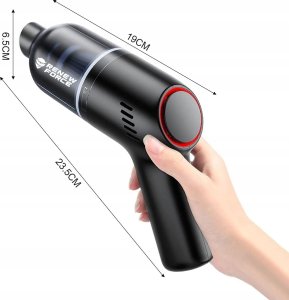 ODKURZACZ BEZPRZEWODOWY MAŁY CZARNY JY006 3