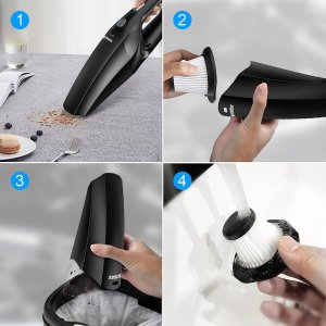 ODKURZACZ BEZPRZEWODOWY CZARNY JY002 11