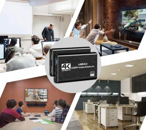 VIDEO GRABBER 4K PROSTOKĄTNY VICTOR-HDMI-1 3