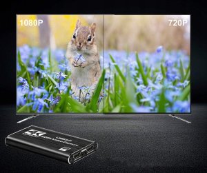 VIDEO GRABBER 4K PROSTOKĄTNY VICTOR-HDMI-1 9