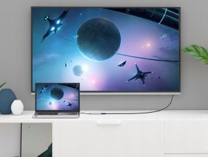 HUB USB Dexxer ADAPTER MACBOOK 6w1 PODŁUŻNY Z KABELKIEM H4 12