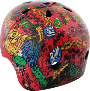 Worker Kask rowerowy Freestyle Komik Czerwony r. M (55-58) - 8781-M 5