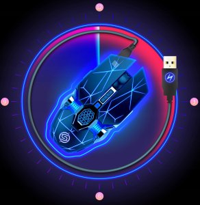MYSZKA GAMINGOWA BEZPRZEWODOWA ROBO BTS-911B 8