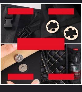 ORGANIZER NA SIEDZENIE POTRÓJNY SEO-2 4