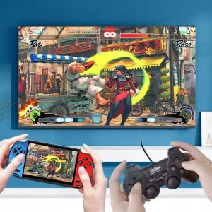 PRZENOŚNA KONSOLA DO GIER Z PADAMI X40 mini 6