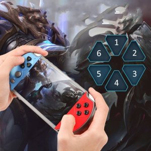 PRZENOŚNA KONSOLA DO GIER Z PADAMI X40 mini 10