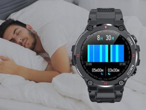 SMARTWATCH MĘSKI SPORTOWY K22 CZARNY 11