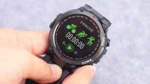 SMARTWATCH MĘSKI SPORTOWY K22 CZARNY 12