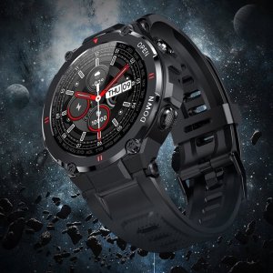 SMARTWATCH MĘSKI SPORTOWY K22 CZARNY 7