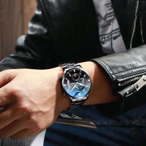 SMARTWATCH MĘSKI PASEK I BRANSOLETA NY19 10