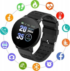 SMARTWATCH PŁASKI 119PLUS 4