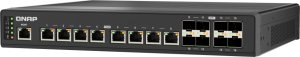 QNAP QSW-IM3216-8S8T łącza sieciowe Zarządzany 10G Ethernet (100/1000/10000) Czarny 4