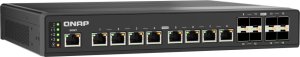 QNAP QSW-IM3216-8S8T łącza sieciowe Zarządzany 10G Ethernet (100/1000/10000) Czarny 5