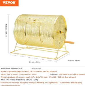Bęben loteryjny 40,9  30,5 cm 2