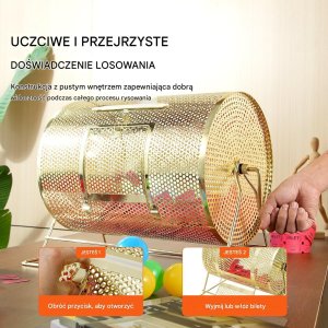 Bęben loteryjny 40,9  30,5 cm 6
