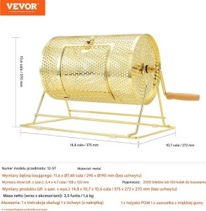 Bęben loteryjny 29,5 x 19 cm 2