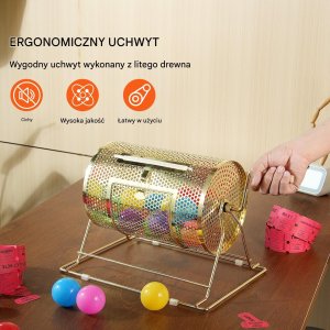 Bęben loteryjny 29,5 x 19 cm 5