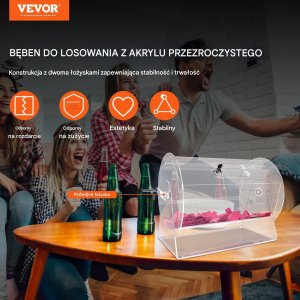 Bęben loteryjny akrylowy 56,5 x 145 cm 7