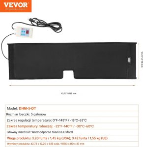 Podgrzewacz do beczek 250 W 2