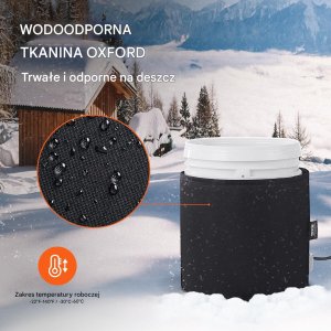 Podgrzewacz do beczek 250 W 4