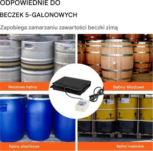 Podgrzewacz do beczek 250 W 5