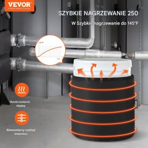 Podgrzewacz do beczek 250 W 7