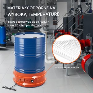 Podgrzewacz do beczek 1200 W 3