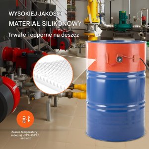 Podgrzewacz do beczek 1200 W 5