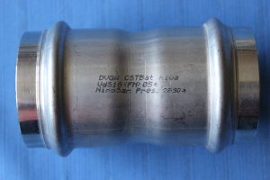 Mufa SANHA-NIROSAN-Stahl szlachetna  d54SANHA 1