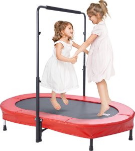 Składana trampolina dla dzieci 142 cm 1