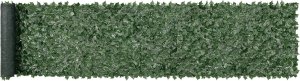 Sztuczny Żywopłot 990 x 5020 mm Mata Osłonowa z Liśćmi Bluszczu 1