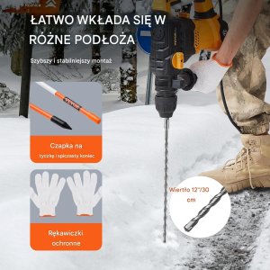 Zestaw 100 Markerów Drogowych 122 cm 6