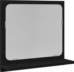 Lustro vidaXL Lustro łazienkowe, czarny dąb, 40x10,5x37 cm 2
