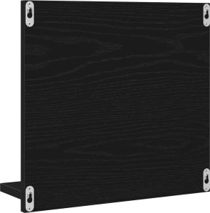 Lustro vidaXL Lustro łazienkowe, czarny dąb, 40x10,5x37 cm 7