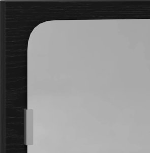 Lustro vidaXL Lustro łazienkowe, czarny dąb, 40x10,5x37 cm 8