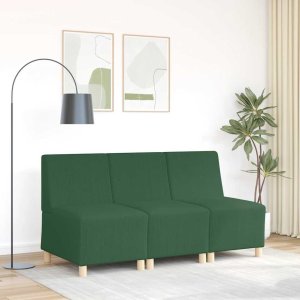vidaXL Sofa Fotel Jungle Green 55 cm Tkanina Corduroy 3
