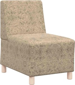 vidaXL Sofa Fotel Jasnoszary 55 cm Skóra syntetyczna zamszowa 2