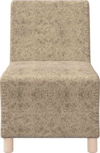 vidaXL Sofa Fotel Jasnoszary 55 cm Skóra syntetyczna zamszowa 4