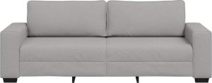 vidaXL Sofa 3-osobowa, szara chmurowy, 180 cm, tkaniną 4