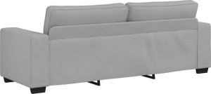 vidaXL Sofa 3-osobowa, szara chmurowy, 180 cm, tkaniną 6